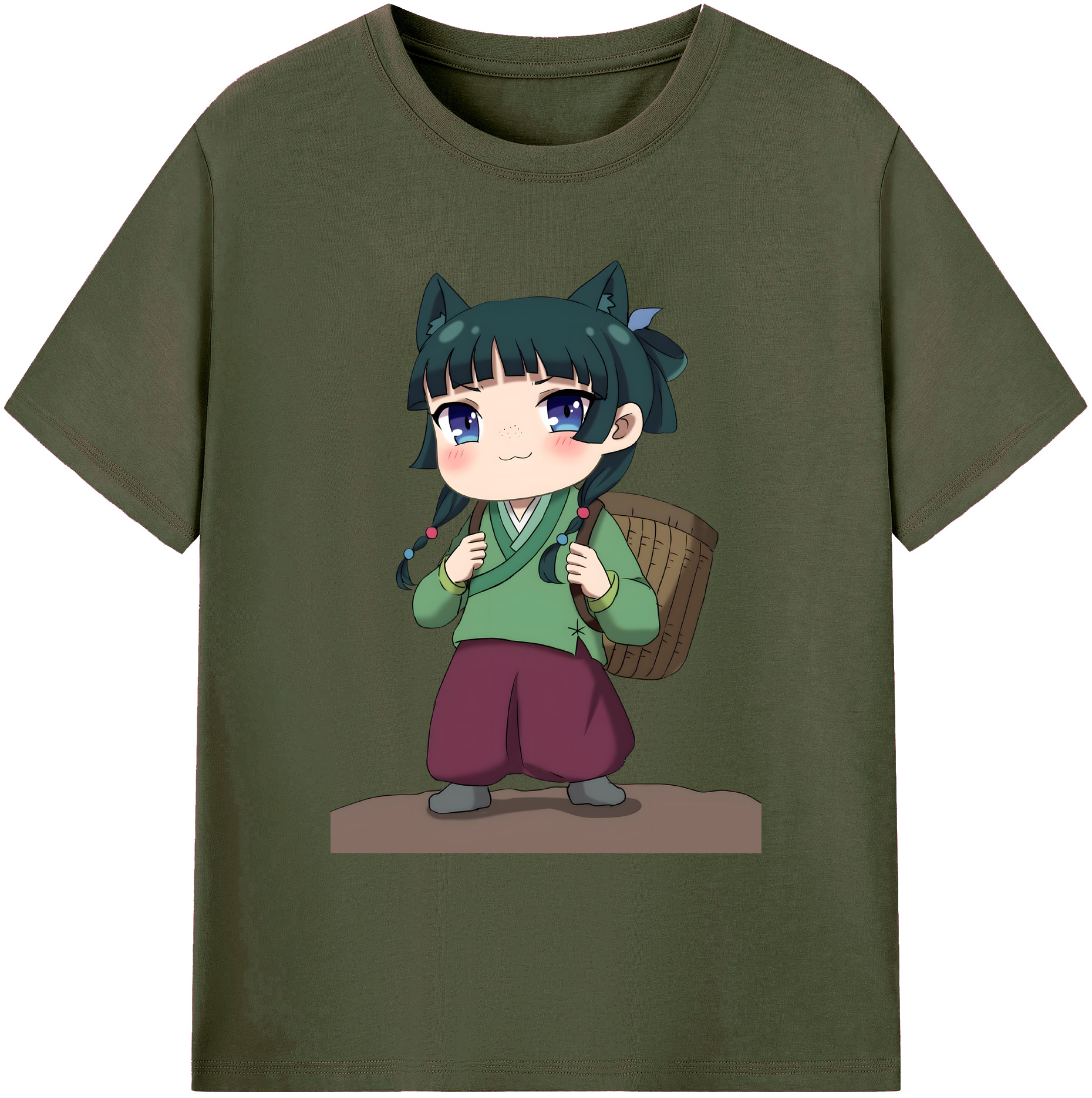 （画像用） 薬屋のひとりごと The Apothecary Diaries 綿100％ メンズ半袖Tシャツ｜肌触りやわらか＆通気性